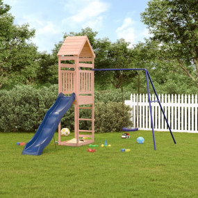 Outdoor Play-set Wood Solid Douglas Fir Wood Large Seat...