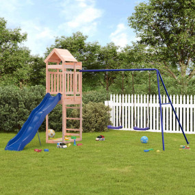 Outdoor Play-set Natural wood, Blue