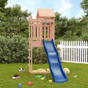 Outdoor Play-set Brown, Blue Solid Douglas Fir wood, Po...