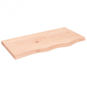 Table Top Medium brown Solid oak wood (untreated) 31.5 ...