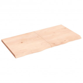 Table Top Medium brown Solid oak wood Large Expandable