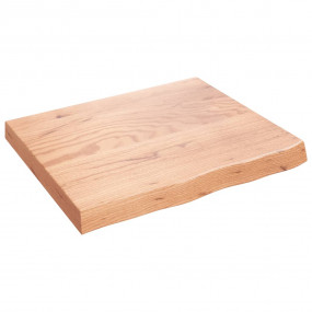 Table Top Light brown Solid oak wood Medium Durable Tab...