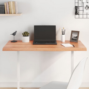 Table Top Light brown Solid oak wood 39.4 x 19.7 in Dur...