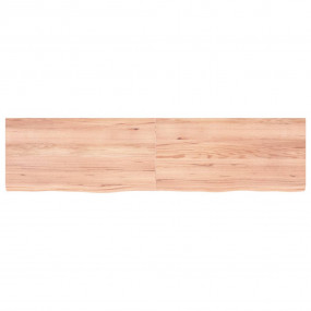 Table Top Light Brown Solid Oak Wood Medium Foldable