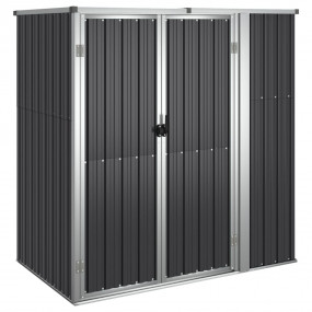 Tool Shed Anthracite Galvanized steel, metal, plastic L...