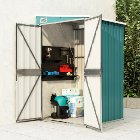 Garden Shed Green Galvanized steel Medium Garden Shed