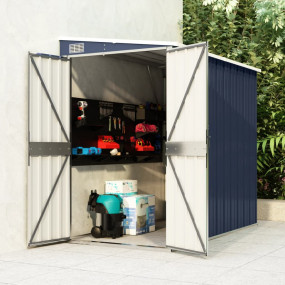 Garden Shed Anthracite Galvanized steel 46.5 x 76.4 x 7...