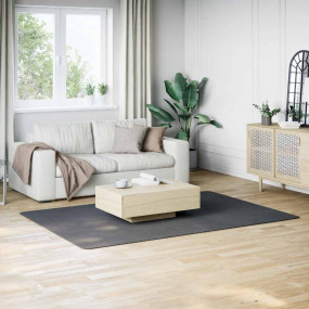 Rug Anthracite 100% Polyester Large Rug Rectangular Mod...