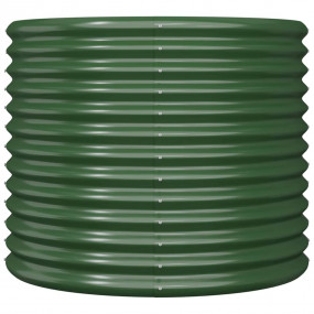 Garden Planter Green Powder-coated steel Medium Durable