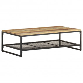 Coffee Table Reclaimed color Solid reclaimed wood, iron...