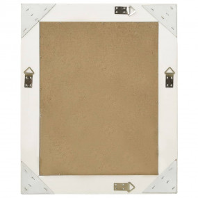 Wall Mirror White Wood, glass, engineered wood 19.7 x 2...