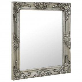 Wall Mirror Silver Wood, glass, engineered wood Medium