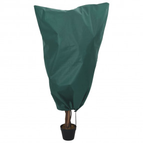 Plant Fleece Cover Set of 12 Green