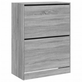 Shoe Cabinet Grey Sonoma Engineered wood 31.5 x 16.5 x ...