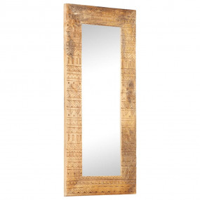 Mirror Natural wood Solid Mango Wood Medium Lovely Desi...