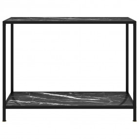 Console Table Black marble texture