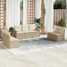 Garden Sofa Set Beige