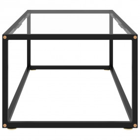 Coffee Table Black and Transparent