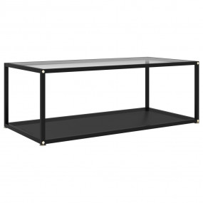 Coffee Table Transparent and Black