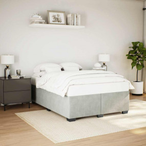 Bed Frame Light Gray