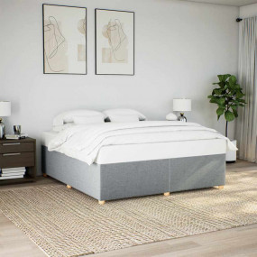 Bed Frame Light Grey