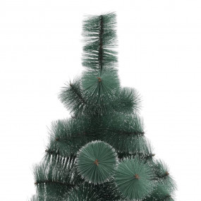 Artificial Christmas Tree Green with white tips PET, St...