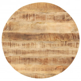 Table Top Varied Solid mango wood 19.7 in Durable Table...