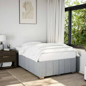 Bed Frame Light Grey
