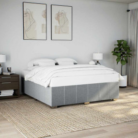 Bed Frame Light Gray