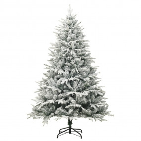 Faux Christmas Tree Green PVC, PE, steel Extra Tall