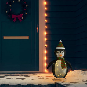 Snow Penguin Figure Black and white Fabric, steel 23.6 ...