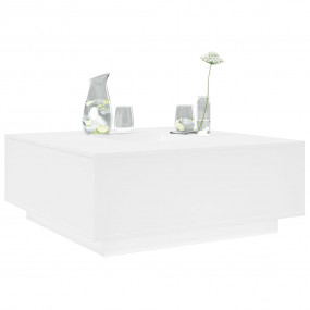 Coffee Table White Engineered wood Large Coffee Table S...