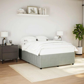 Bed Frame Light Grey