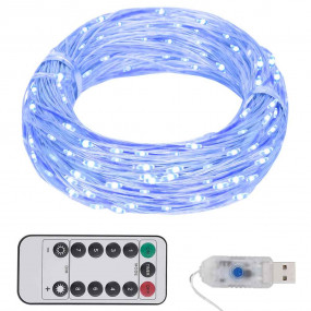 LED String Blue Copper 49.2 feet Adjustable Armrests