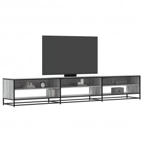 TV Cabinet Gray Sonoma Engineered wood, metal Large TV ...