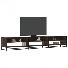 TV Cabinet Brown Oak Engineered wood, metal Extra Long ...