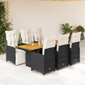 Bistro Set Black