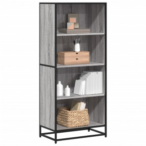 Bookcase Grey sonoma Engineered wood Medium Bookcase