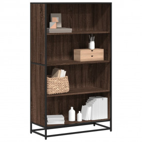 Bookcase Brown oak Engineered wood, metal Large Bookcas...