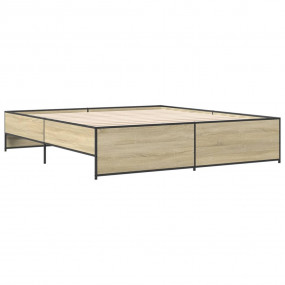 Bed Frame Sonoma Oak Engineered wood Super King Strong