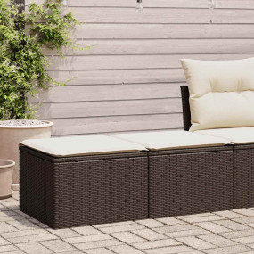 Garden Sofa Set Brown
