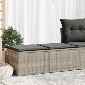 Garden Sofa Set Light Grey, Dark Grey