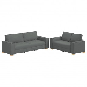 Sofa Set Dark Grey