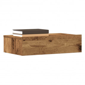 Bedside Cabinet Old wood Engineered wood Compact Bedsid...