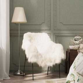 Sheepskin Chair Cover Cream 100% Sheepskin Medium