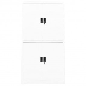 Office Cabinet White Steel Large Locks Office Cabinet