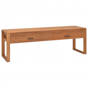 TV Cabinet Natural Teak Solid teak wood, plywood Medium