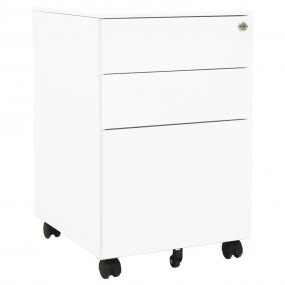 File Cabinet White Steel Standard Filing Cabinet Rectan...