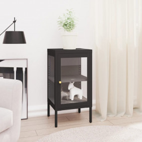 Sideboard Black Powder-coated steel Medium Adjustable F...