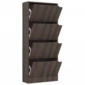 Shoe Cabinet Grey sonoma oak Engineered wood, MDF, PVC ...